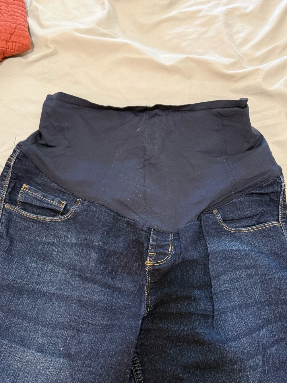 Old Navy Dark Blue Maternity Skinny Jeans